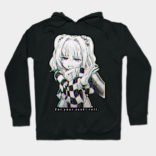 Eat your sushi Aesthetic Subtle Degenerate Hoodie